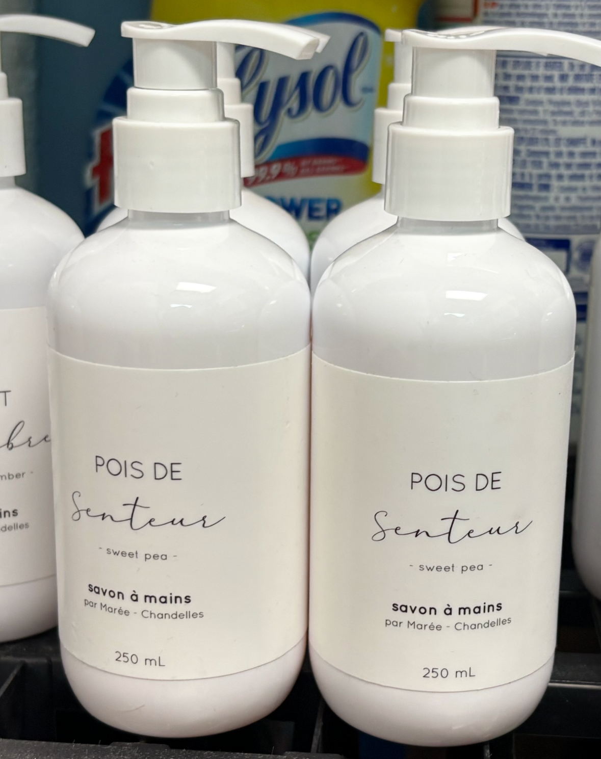 SAVON À MAINS - Pois de senteur