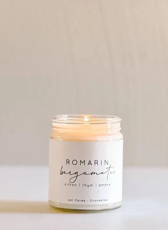 CHANDELLE DE SOYA - Romarin Bergamote