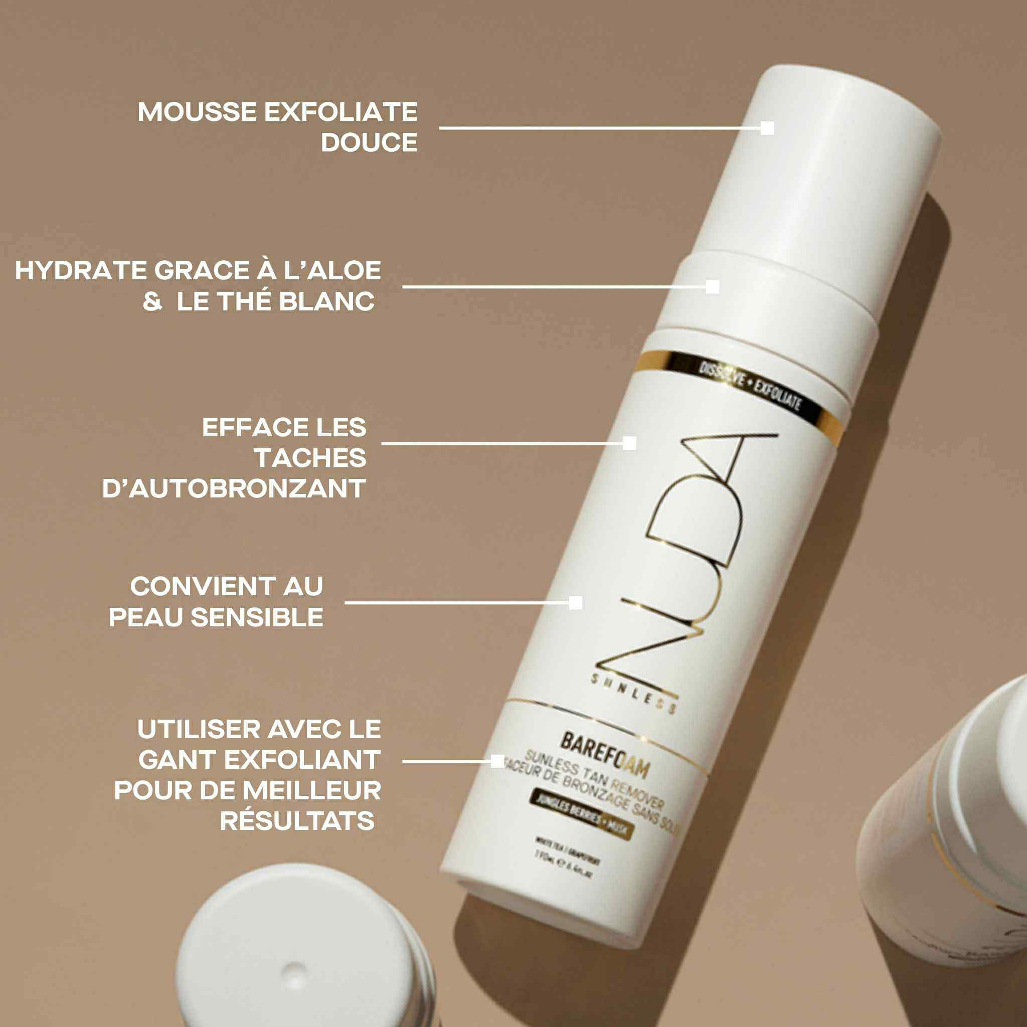 EFFACEUR AUTOBRONZANT